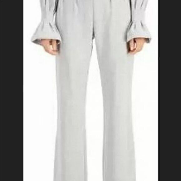 Inc Women's Sweatpants Heather Gray Size Size Large Pleat Front Cropped $69
